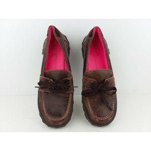 MIA Women's Leather Upper slide on shoe Size 7 1/2